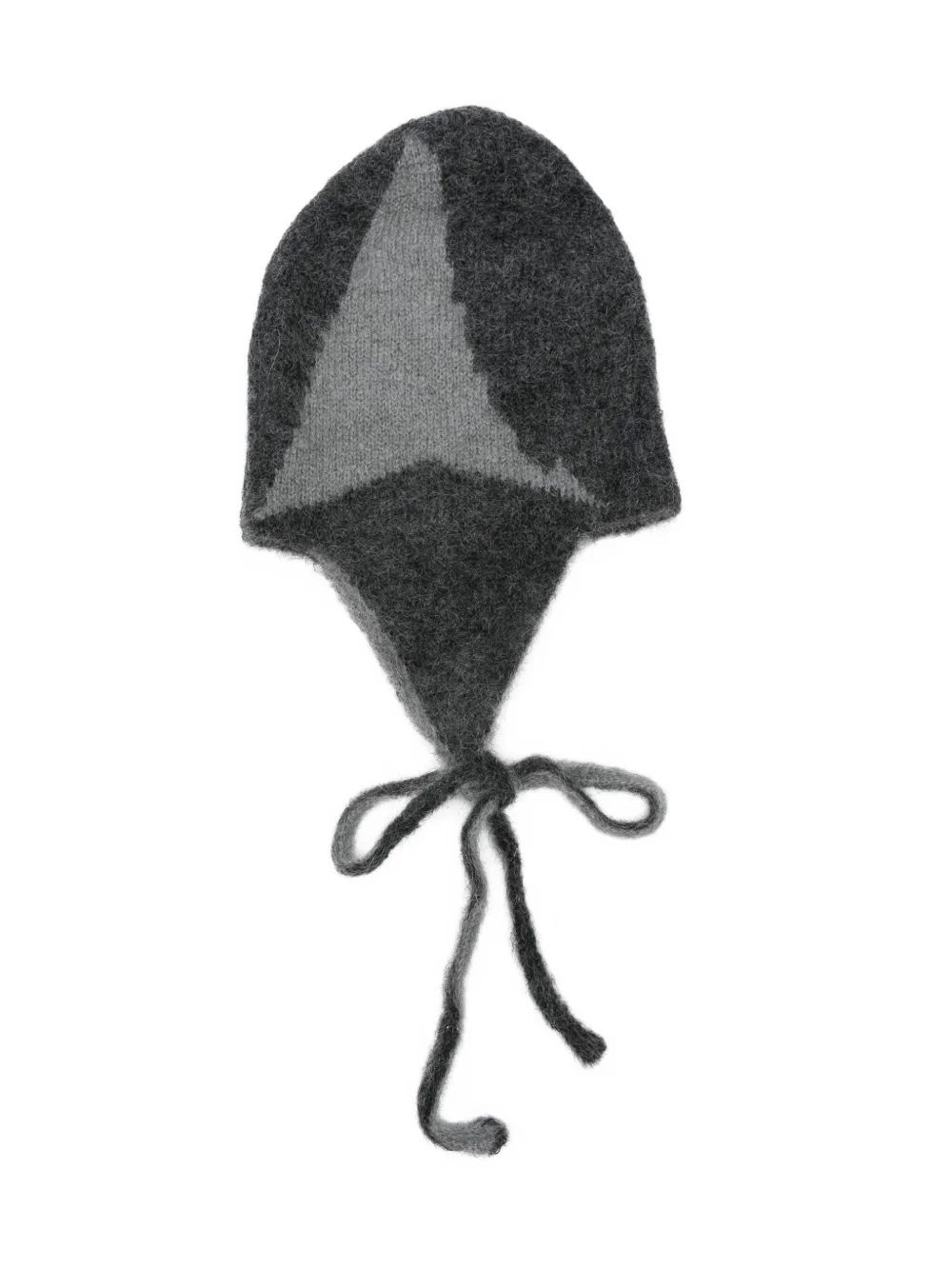 ROA tie beanie | Grey | Image 1
