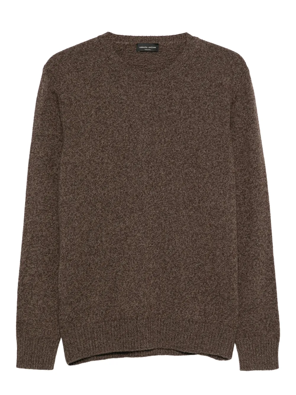 Roberto Collina suéter con cuello redondo | marrón | Image 1