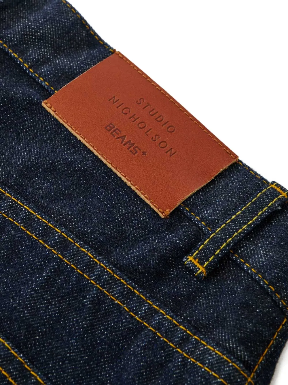 Studio Nicholson x BEAMS Plus jeans met vijf zakken Blauw