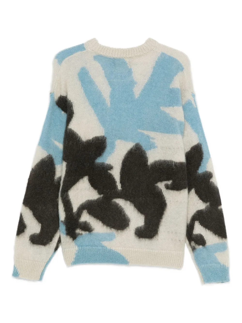 Roberto Collina crew-neck sweater - Grijs
