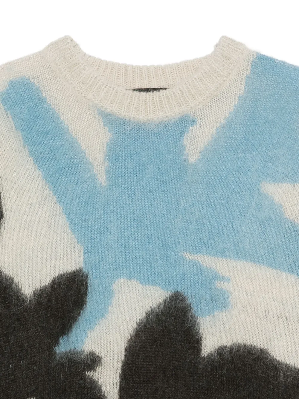 Roberto Collina Trui met ronde hals Grijs