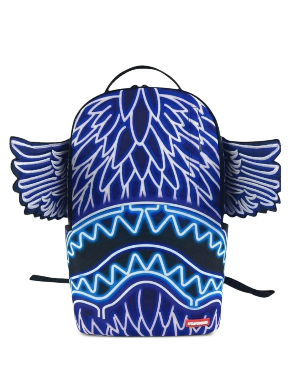Sprayground Hacked Shark backpack | Blue | Image 1
