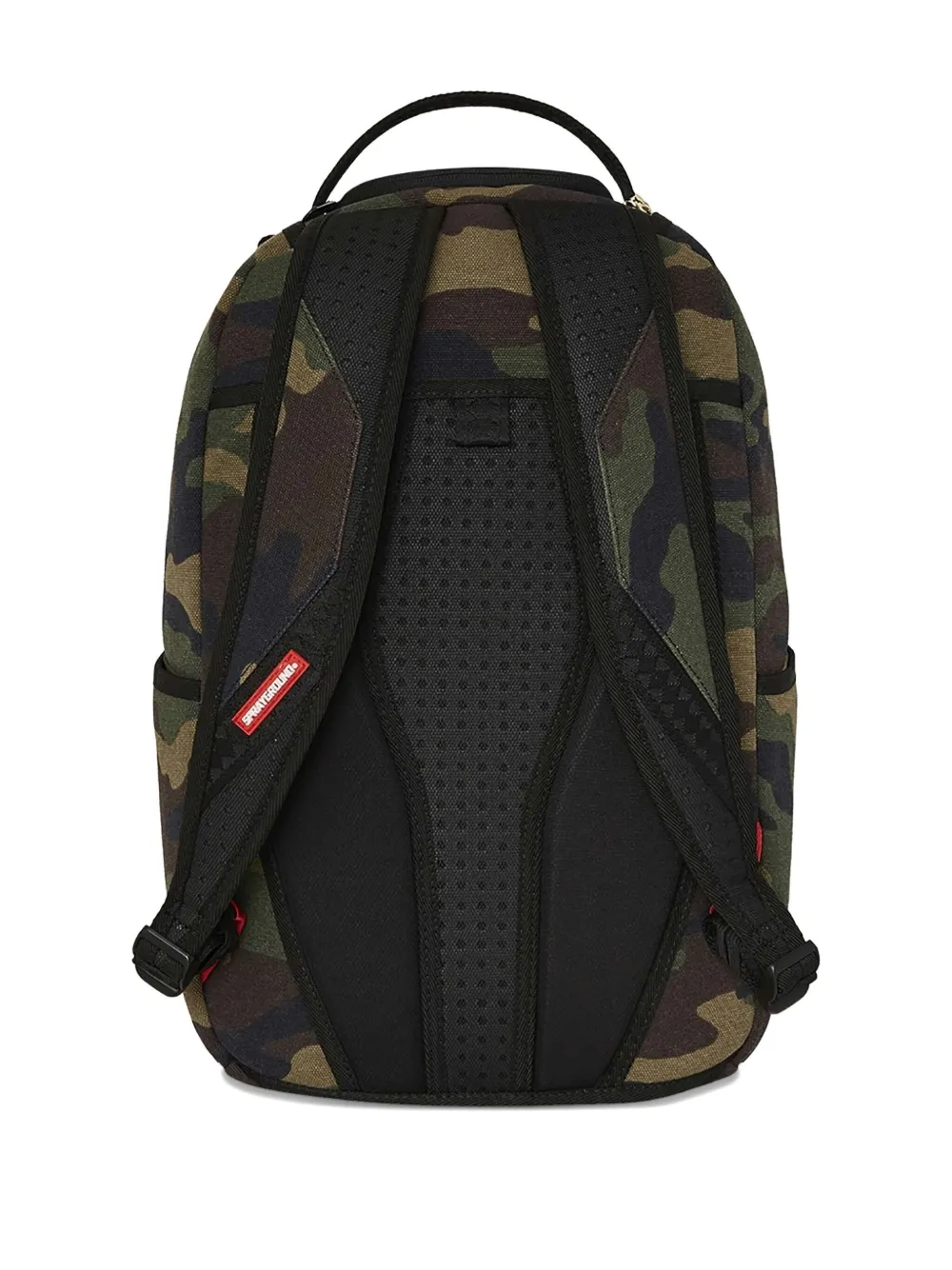 Sprayground Shark Central Camo backpack - Groen