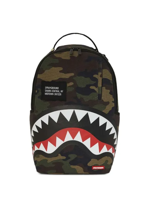 Sprayground Shark Central Camo backpack