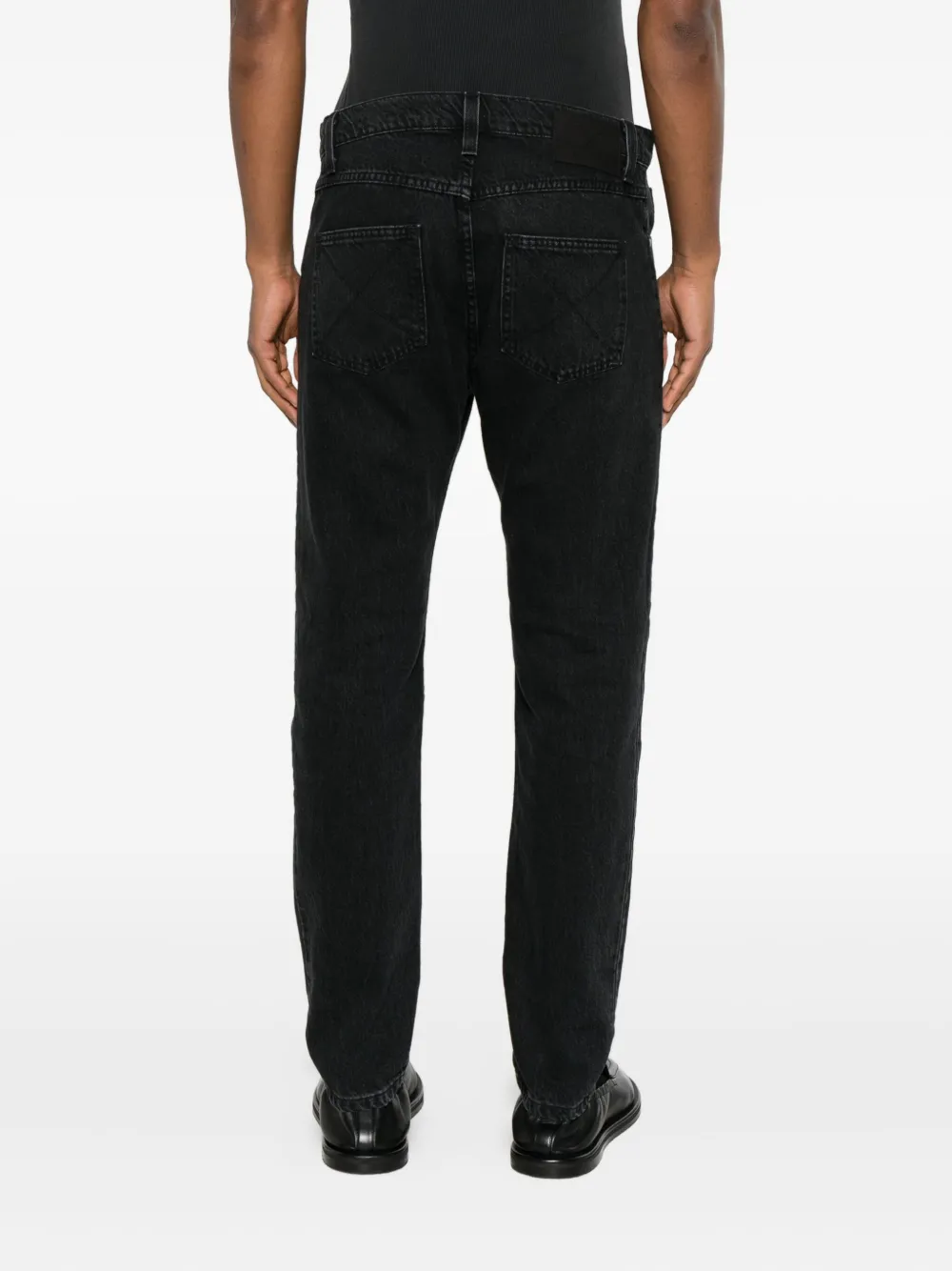 Nomen Nescio Five-pocket Jeans In Black