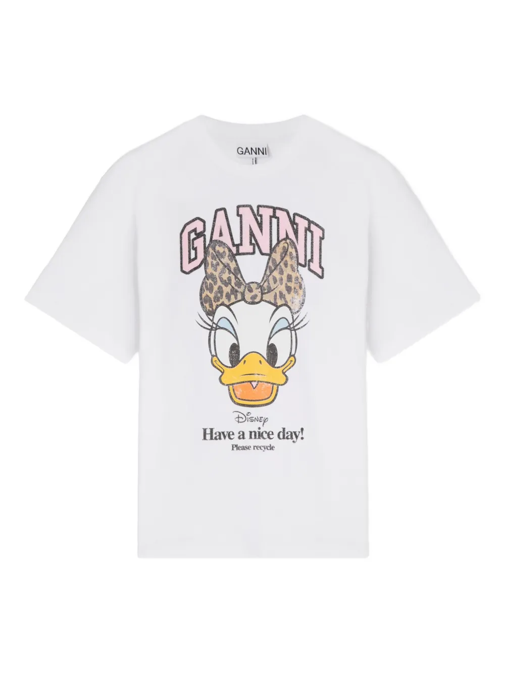 GANNI x Disney T-shirt con stampa - Bianco
