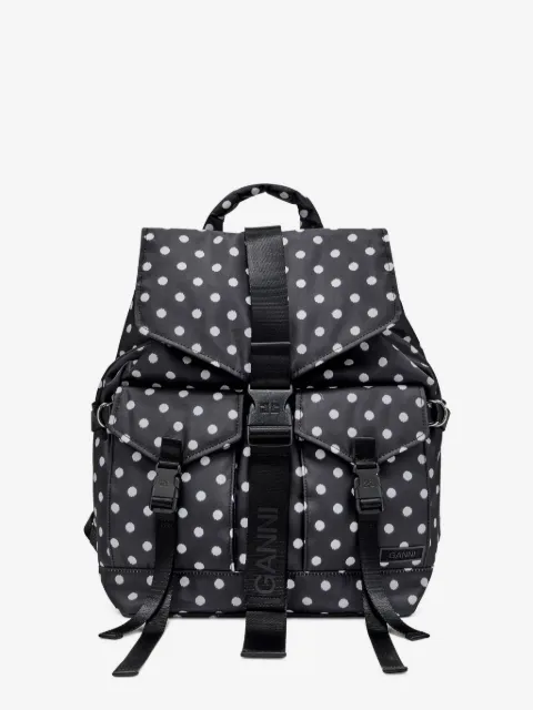 GANNI dots Re-Tech backpack