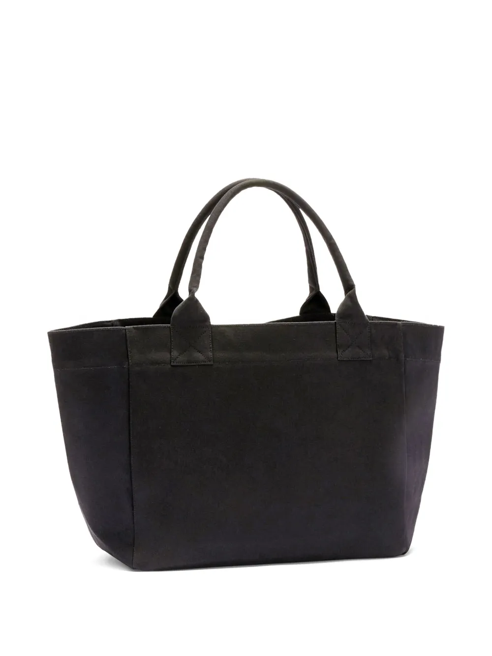 GANNI Medium shopper met kersenprint Zwart