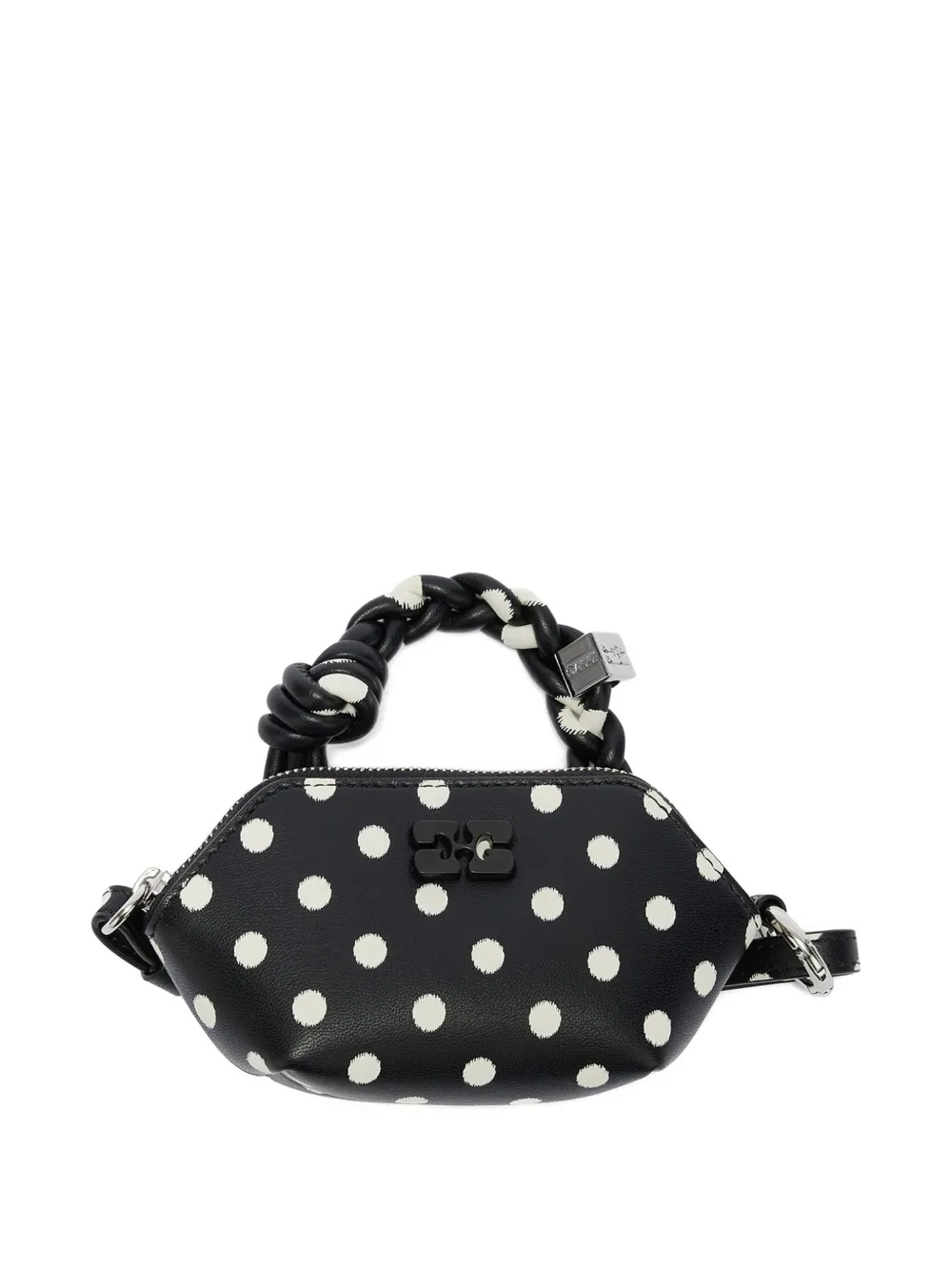 GANNI Borsa mini a pois - Nero