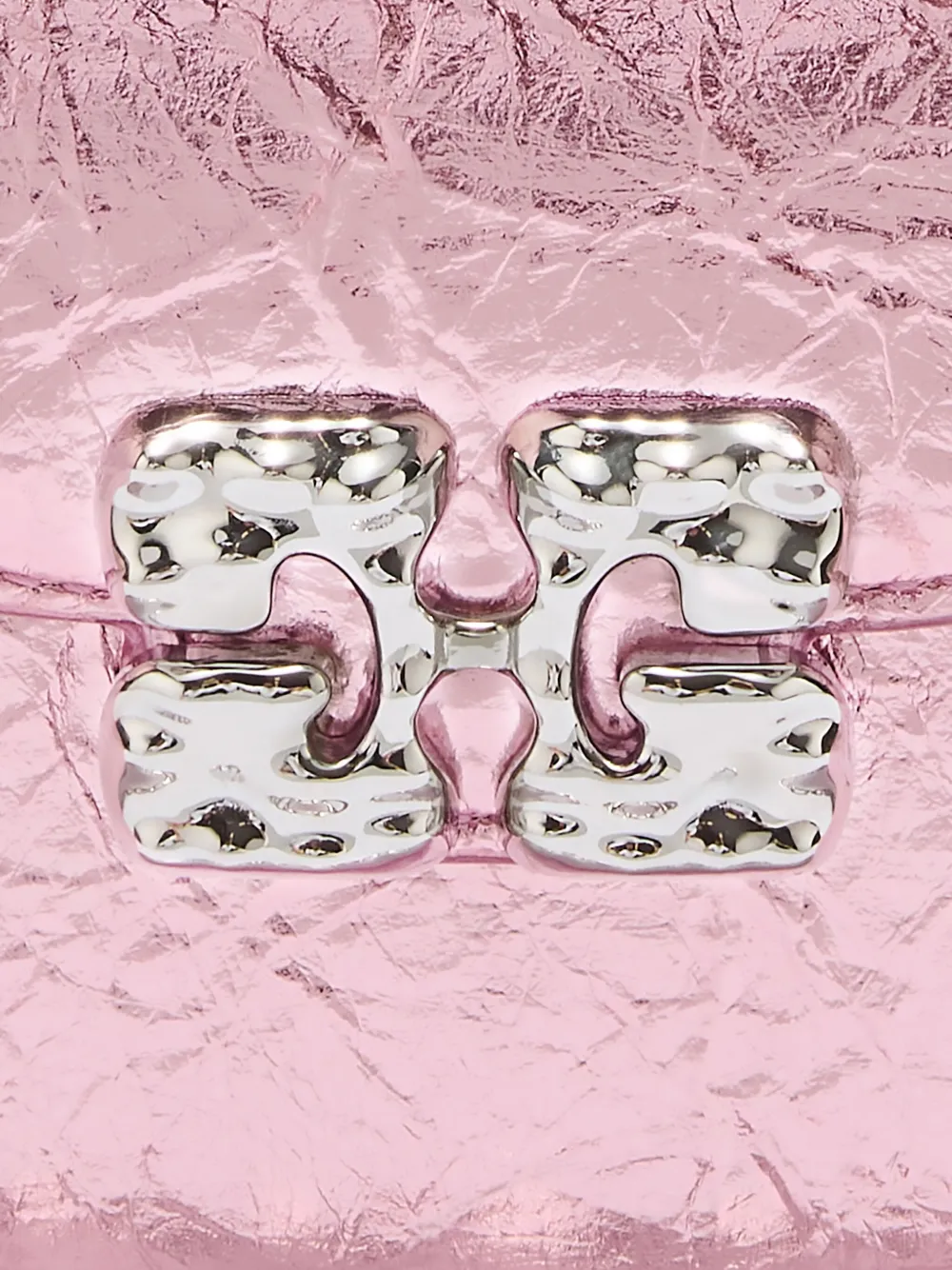 GANNI Schoudertas met ketting Roze