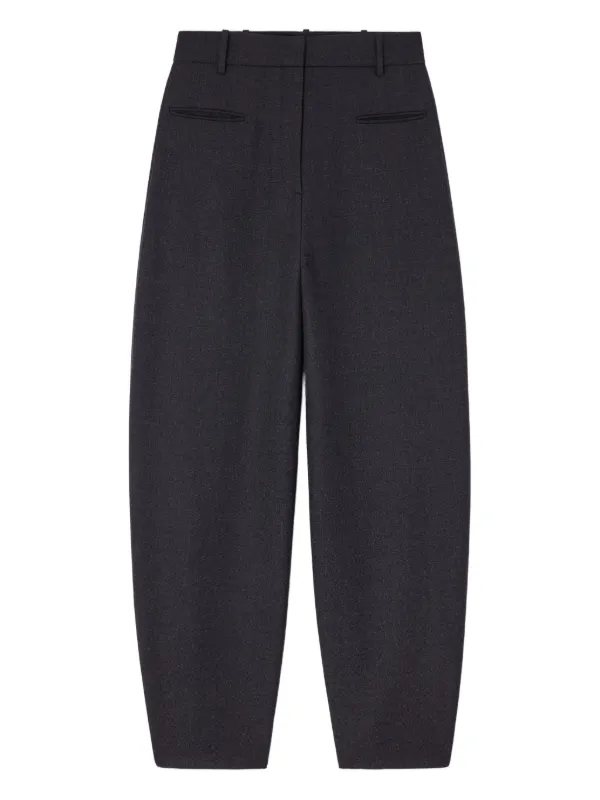 Ganni Grey Wool Suiting Pants