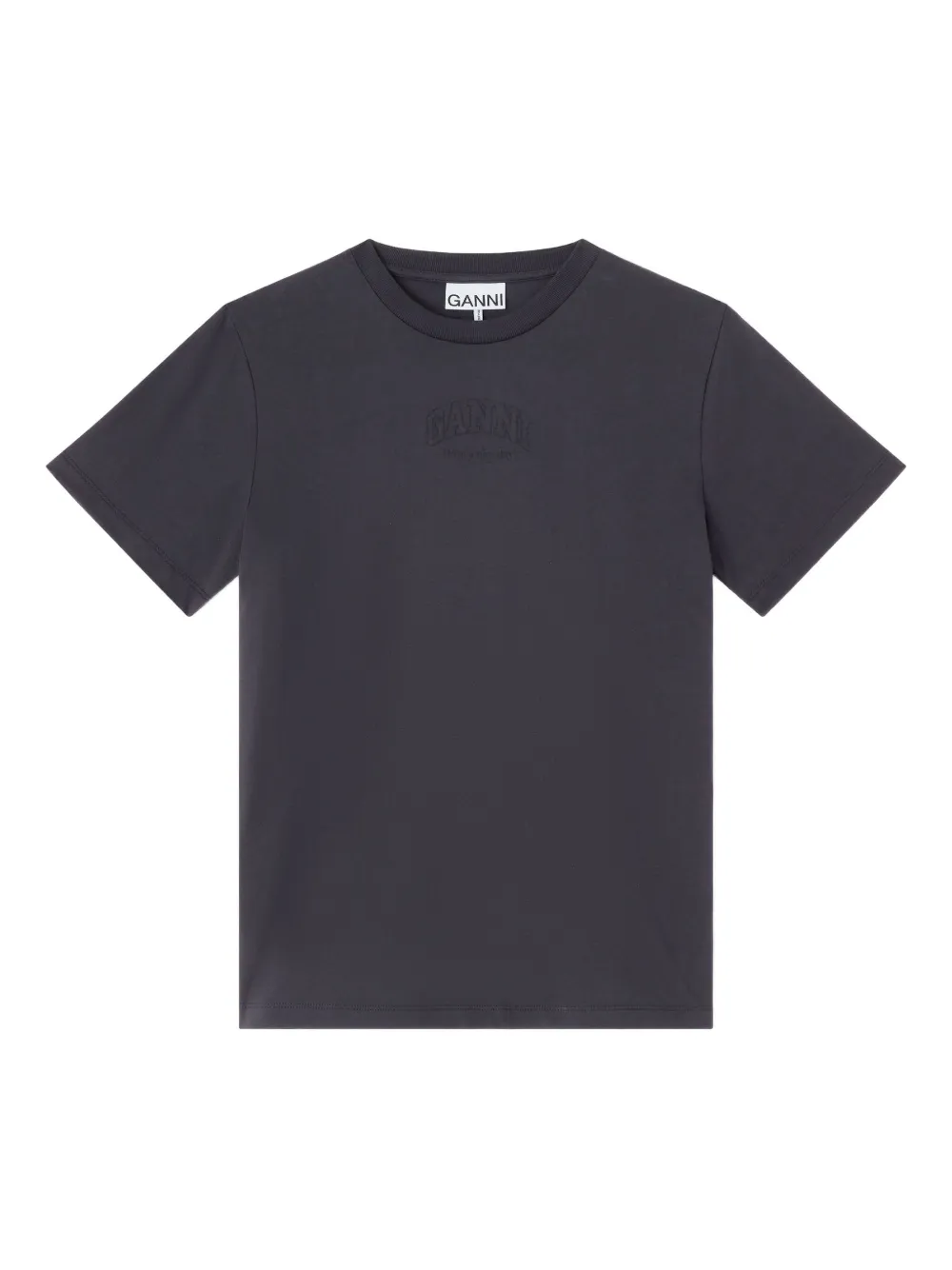 GANNI T-shirt con stampa - Grigio