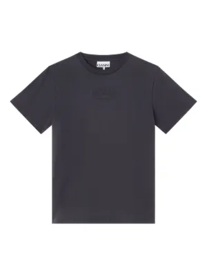 GANNI heart-motif T-shirt | Grey | FARFETCH