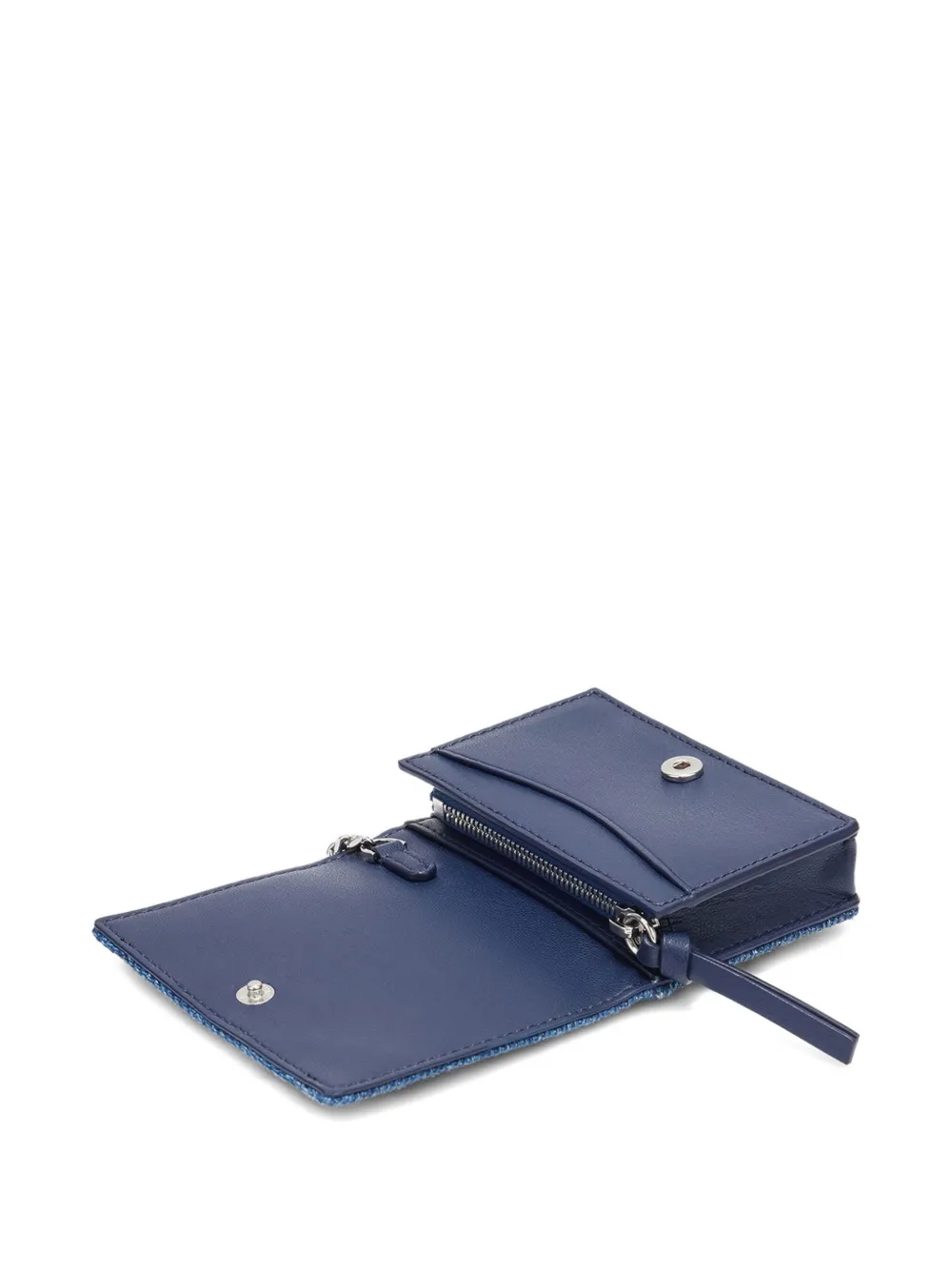 GANNI Portemonnee met hartpatroon - Blauw