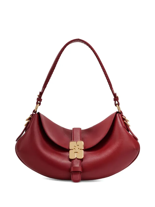 Ganni B-kat Bag in Red