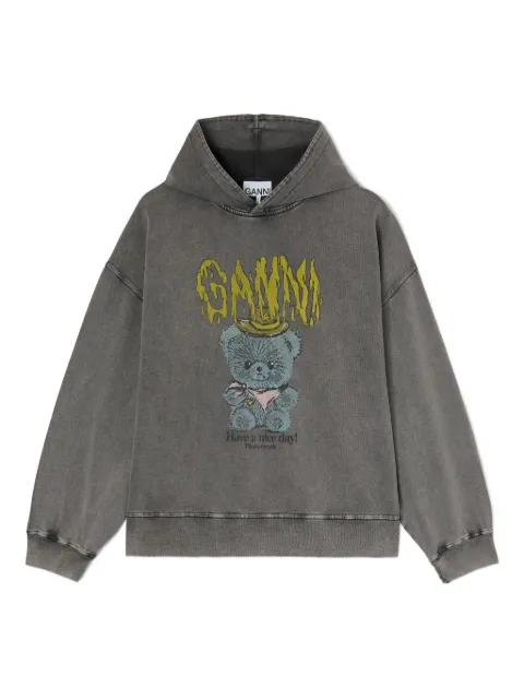 GANNI graphic hoodie