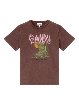 GANNI x Disney Graphic T-shirt Tシャツ　半袖 GANNI x Disney Graphic T-shirt | White | FARFETCH