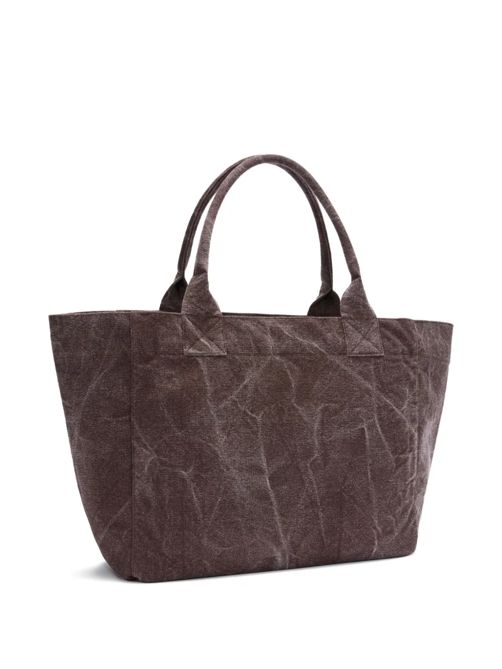 GANNI Grafische shopper - Bruin