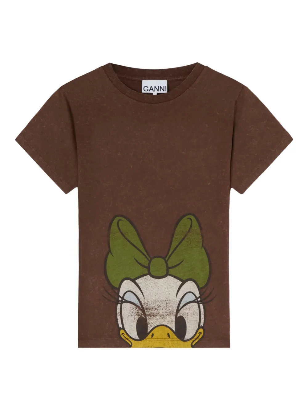 GANNI x Disney T-shirt con stampa - Marrone