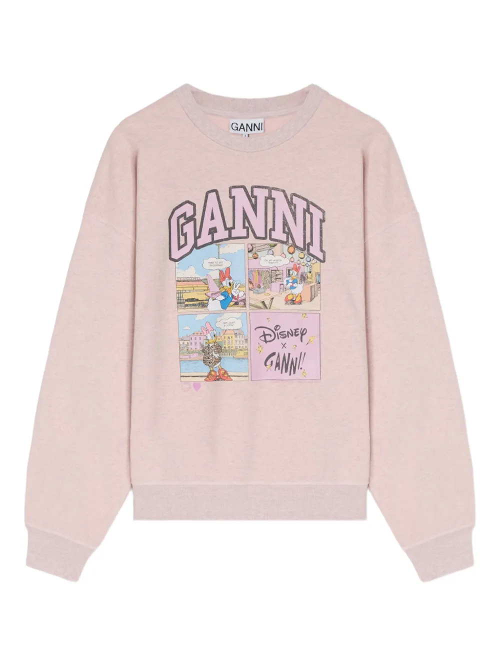 GANNI x Disney Felpa con stampa - Rosa