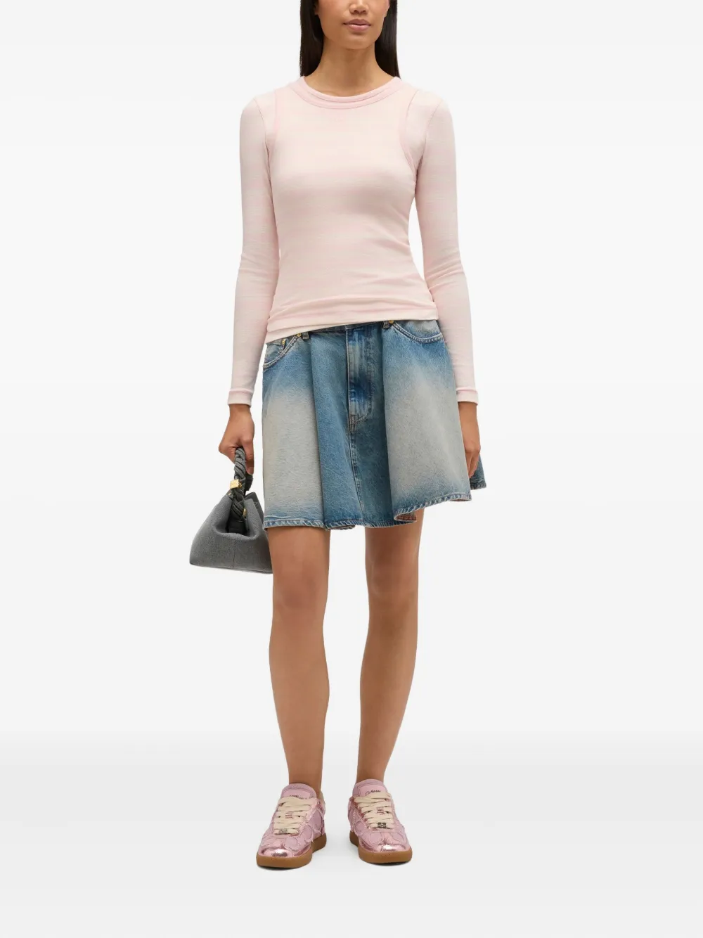 GANNI striped long-sleeved top | T-Shirts & Jersey Shirts | Image 2