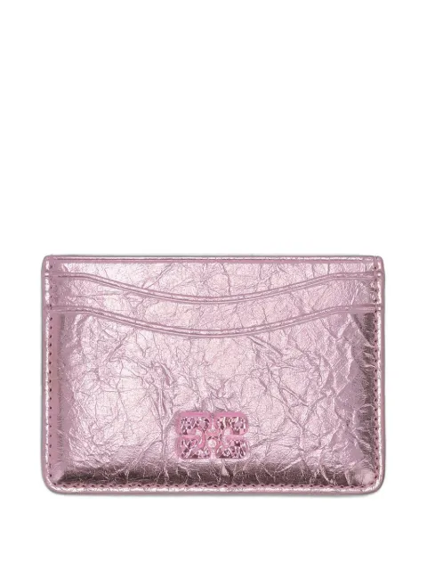 GANNI logo cardholder