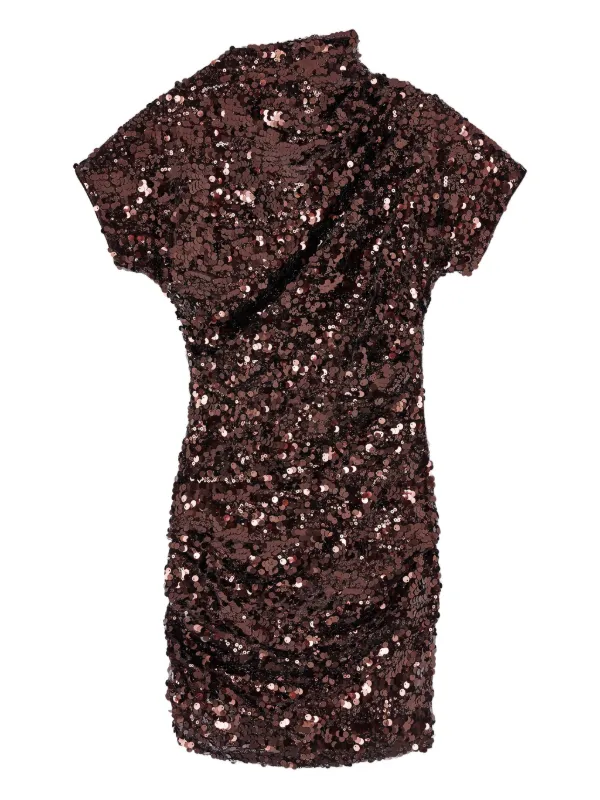 glitter short sleeve dress BCBGMAXAZRIA Black Faux Leather Jacket