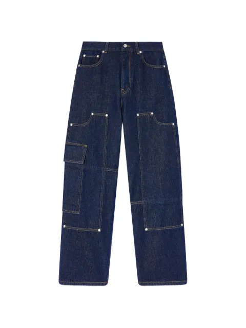 GANNI Audri cargo jeans