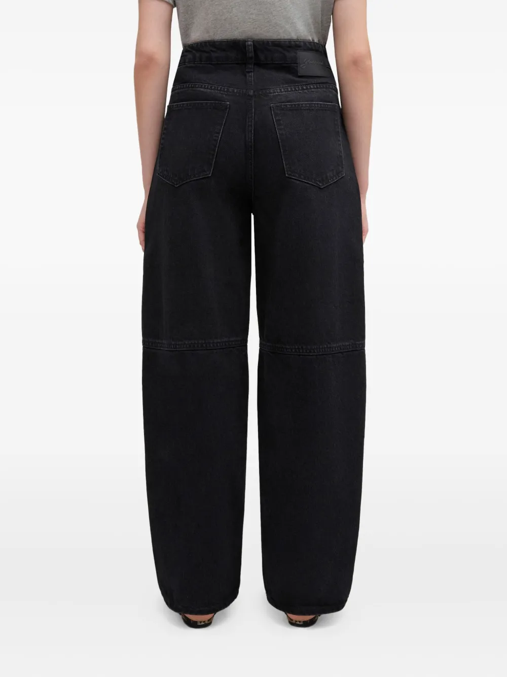 GANNI Denim jeans Zwart