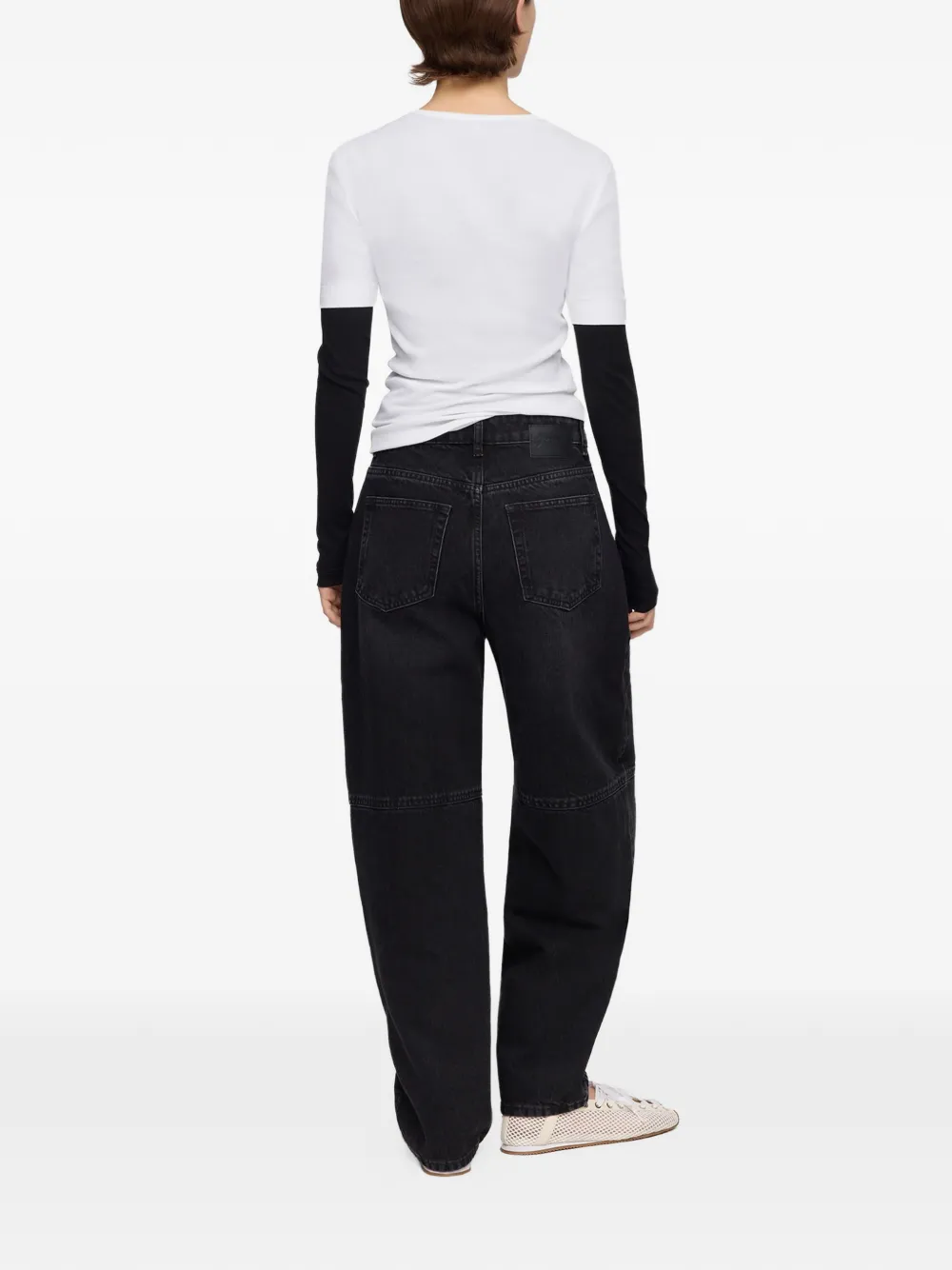 GANNI Denim jeans Zwart