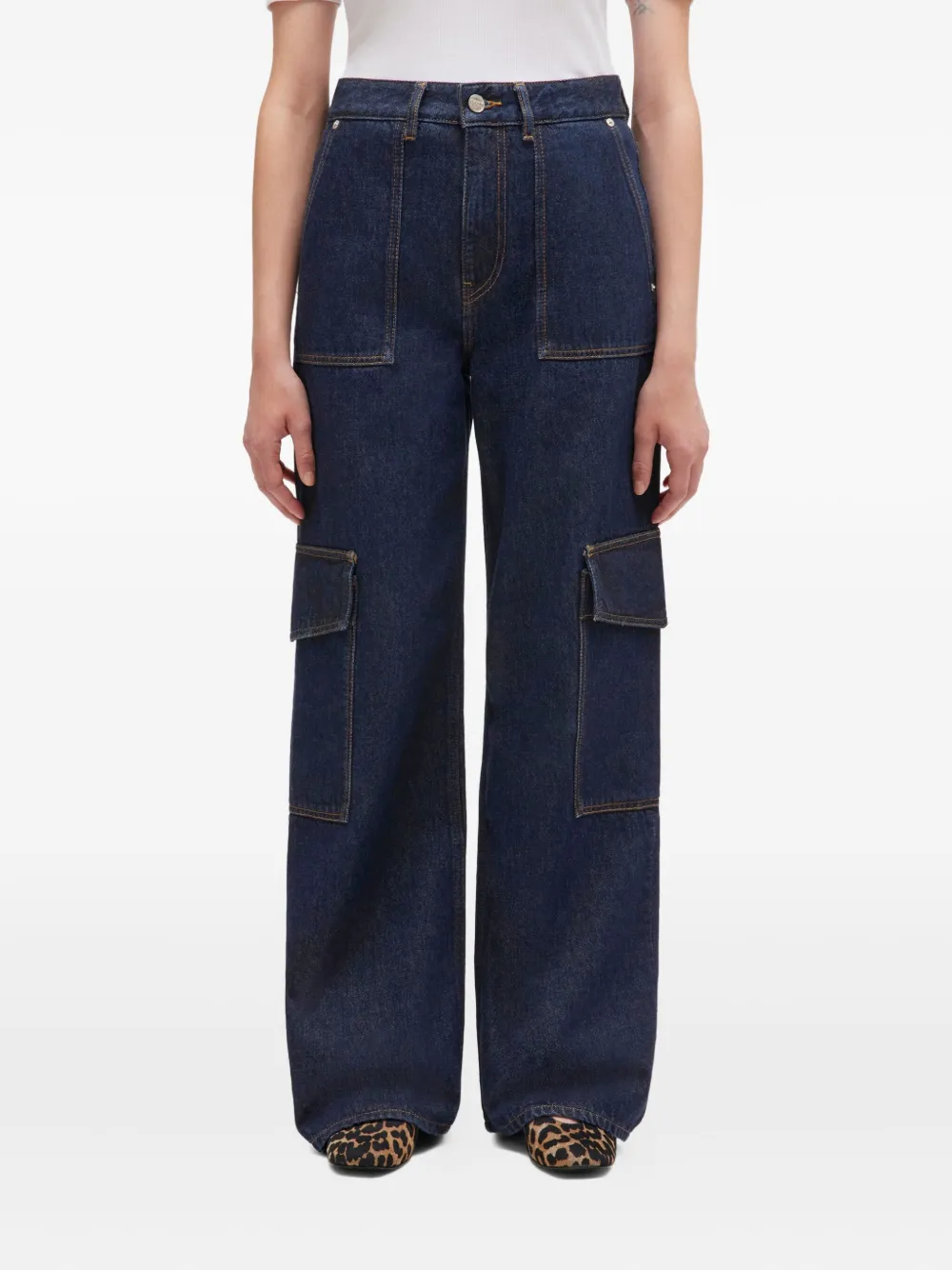 Pocket-Detail Jeans