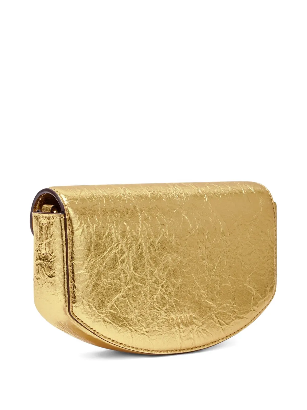 Logo-Plaque Chain Cross Body Bag