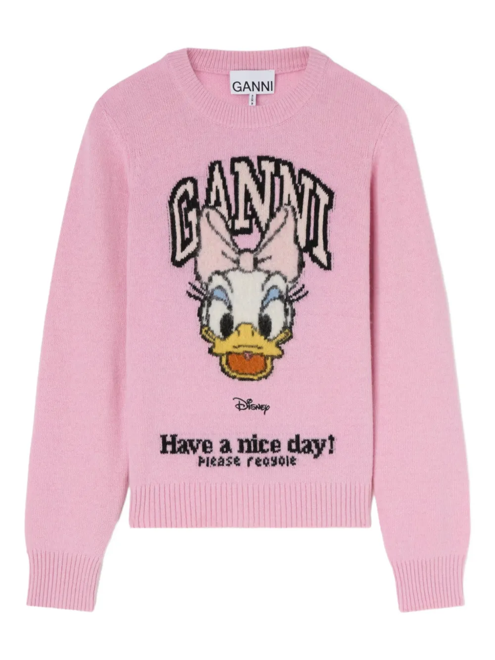 GANNI x Disney Maglione con stampa grafica - Rosa