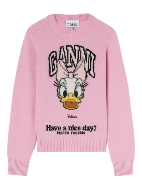 GANNI x Disney graphic-print sweater