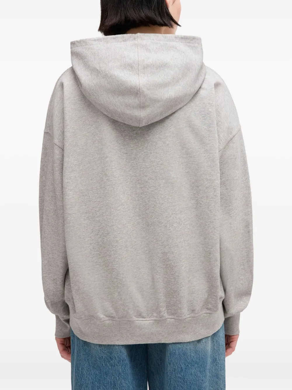 GANNI Hoodie met print Grijs