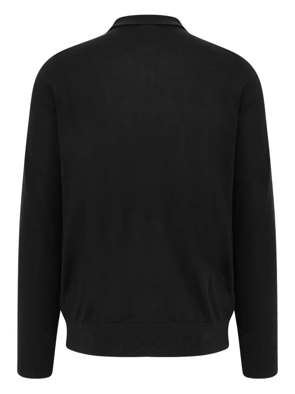 ALPHA STUDIO buttoned polo shirt - Zwart