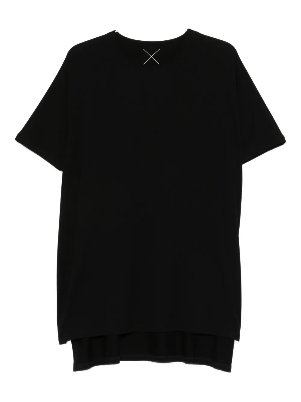 Nomen Nescio Side-split T-shirt In Black
