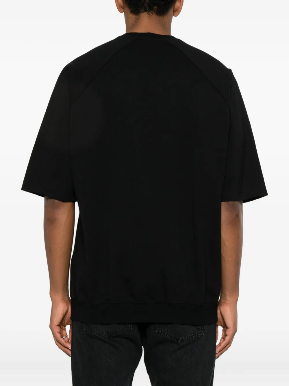 Nomen Nescio Raglan-sleeve T-shirt In Black