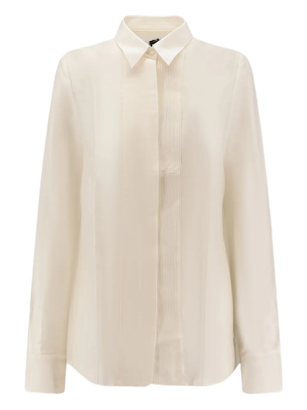 BOSS Bisina pleated shirt - Toni neutri