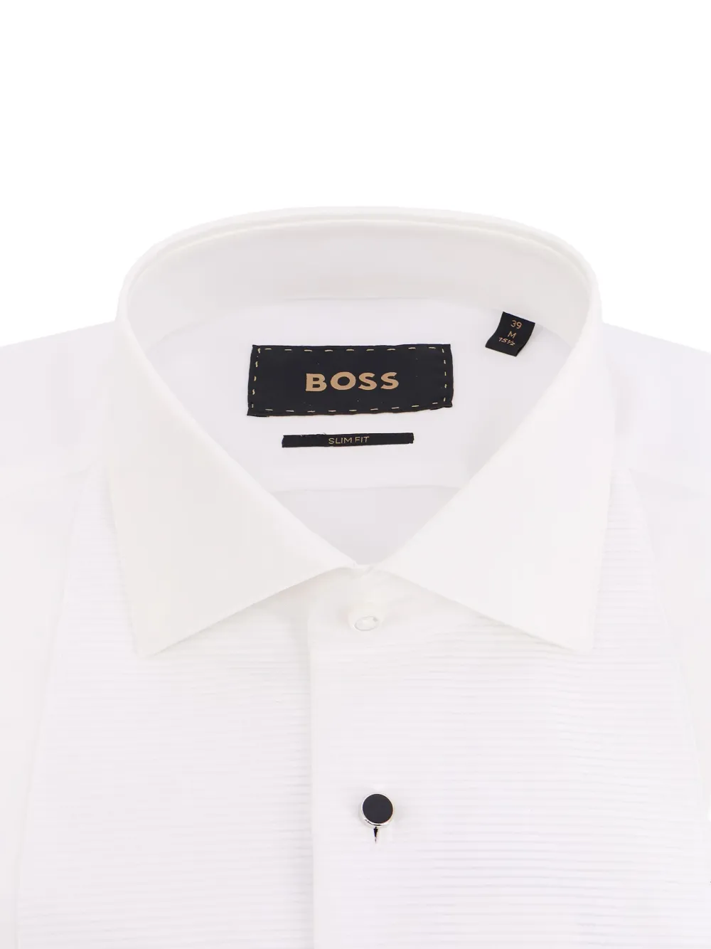 BOSS button fastening shirt - Wit