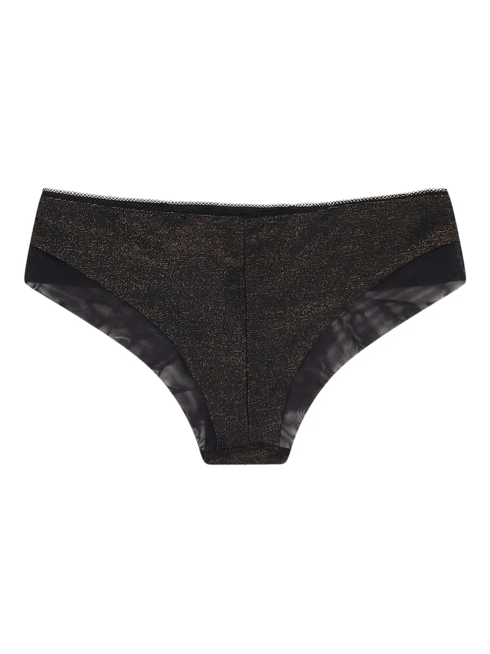 Hugo Boss Mesh Detail Tank Top Set In Black