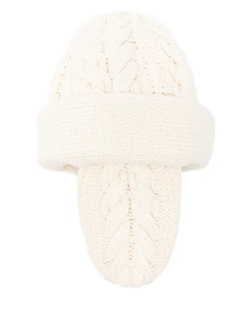 Duran Lantink cable-knit beanie