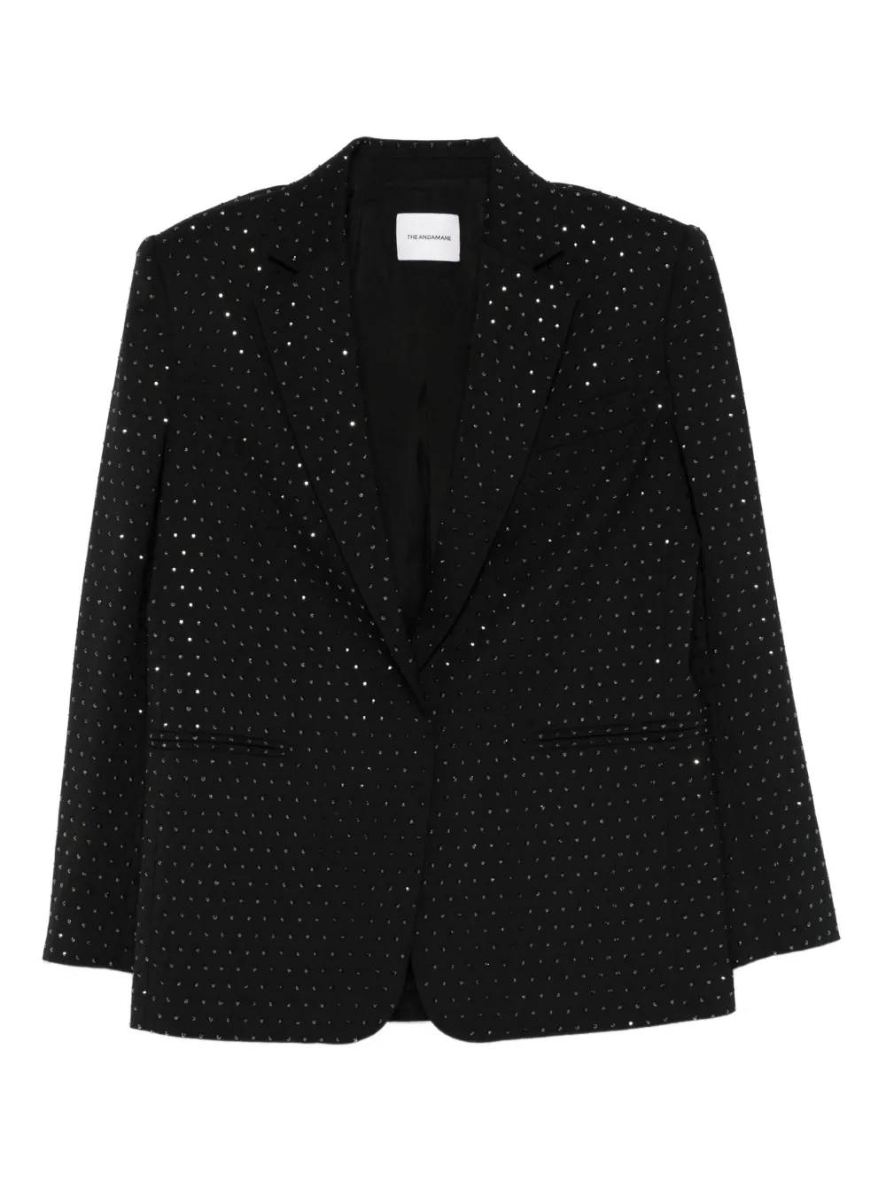 THE ANDAMANE blazer con botones y detalles de cristal | negro | Image 1