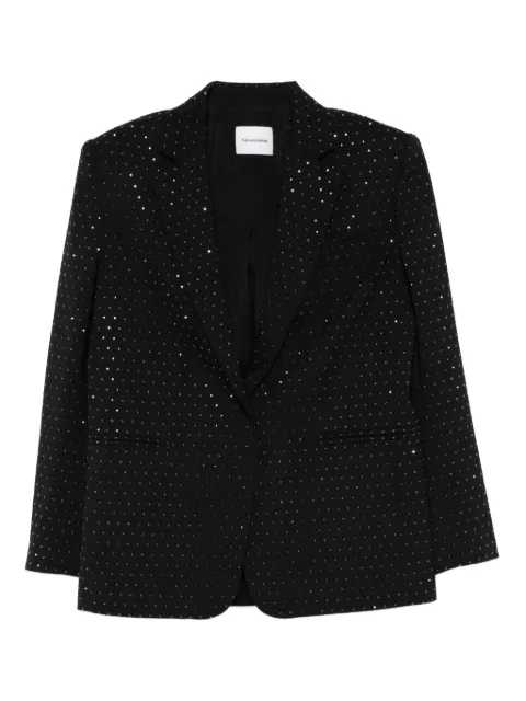THE ANDAMANE single-breasted crystal-embellished blazer