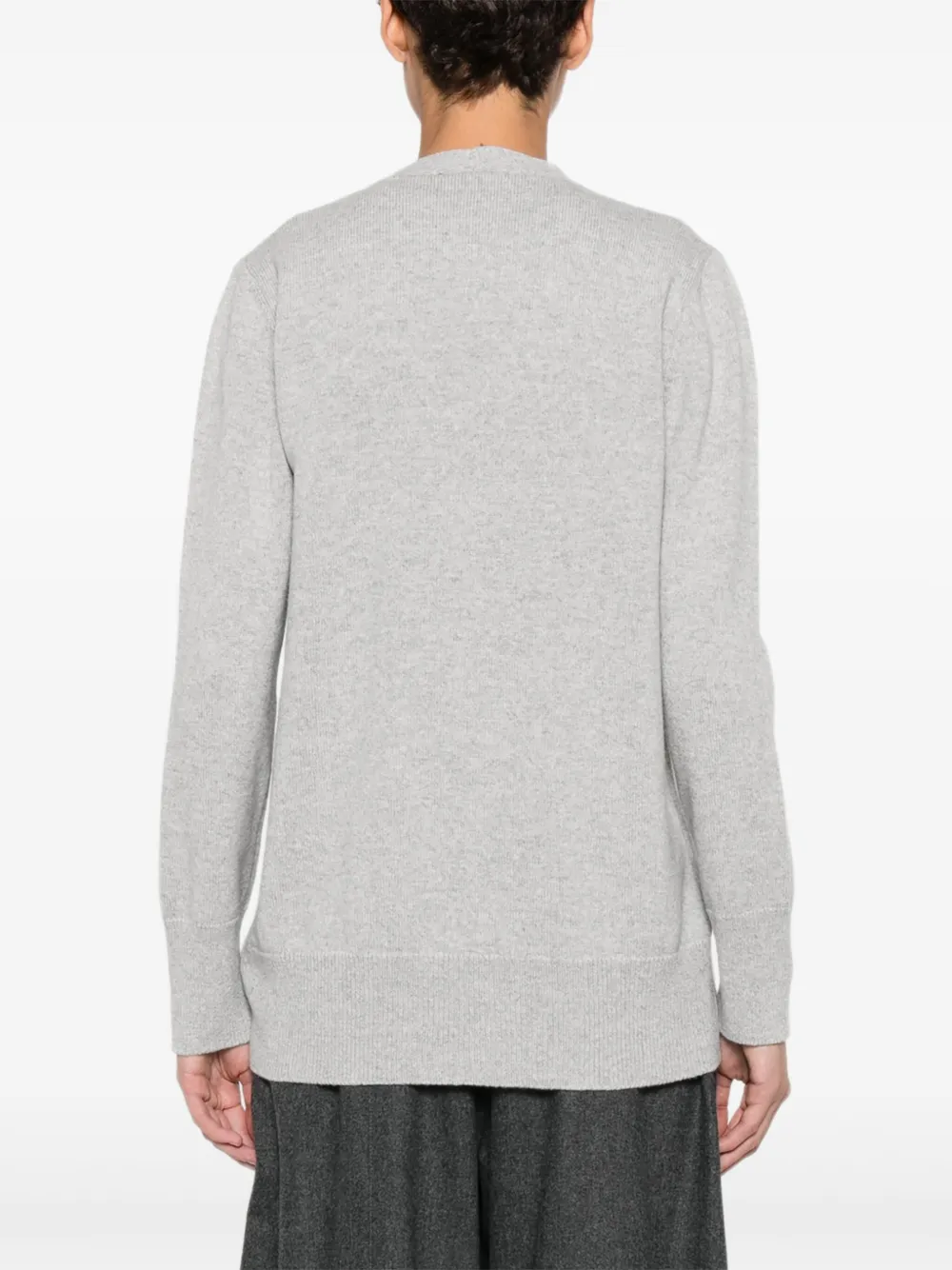 anne claire Vest met V-hals Grijs