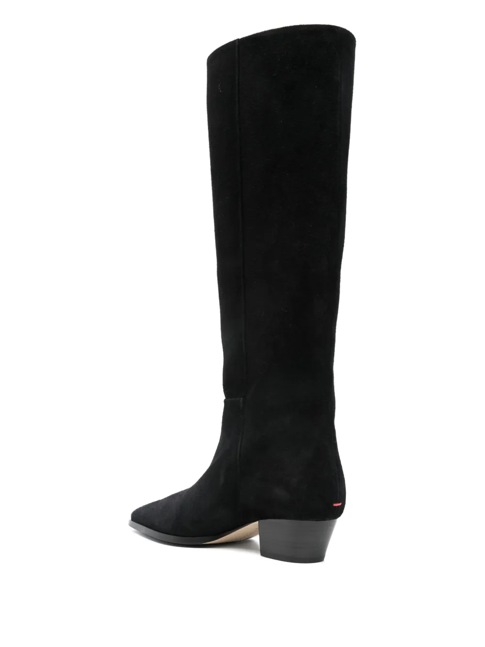 Aeyde Medea Pointed Boots In Black