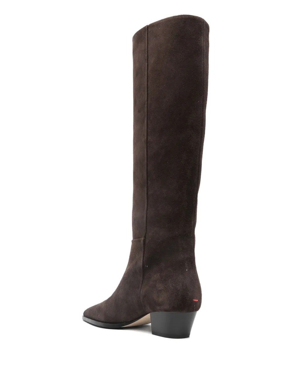 Aeyde 40 mm Medea laarzen met puntige neus Bruin