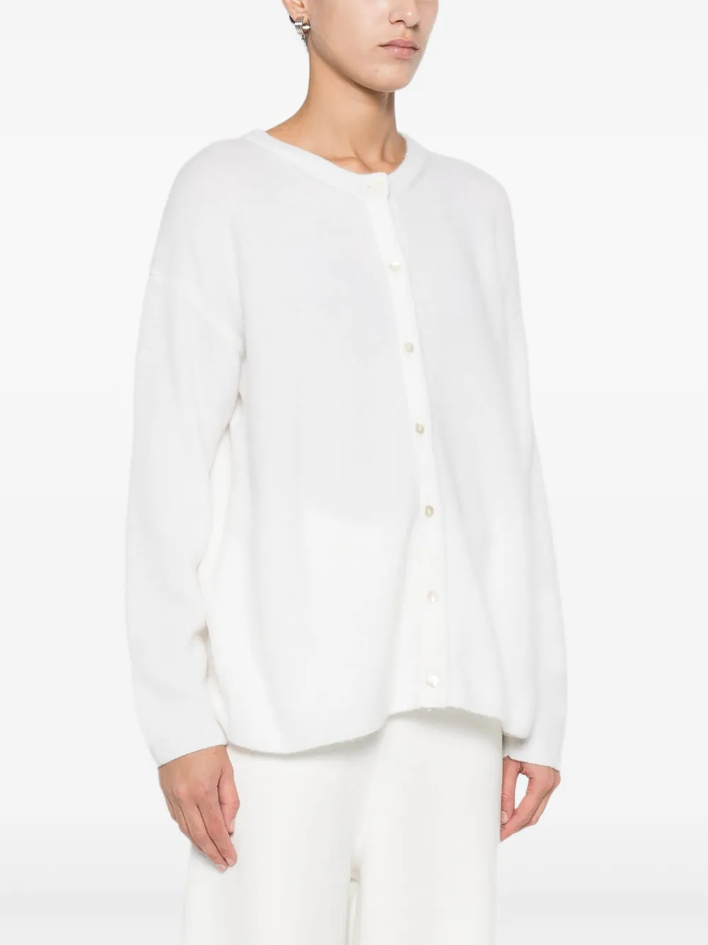 anne claire Vest met ronde hals Wit