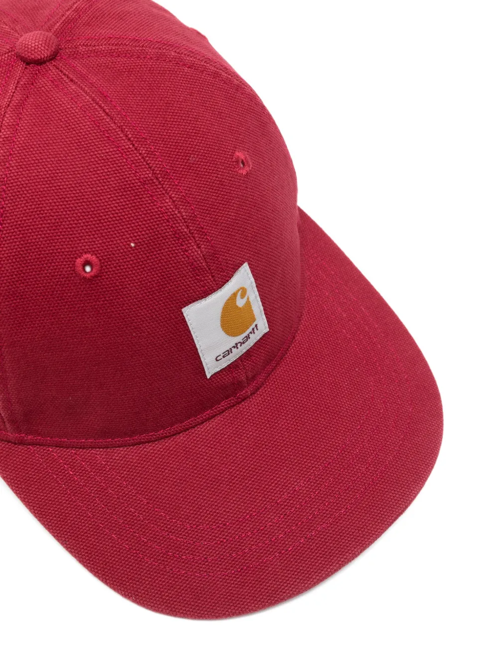 Carhartt WIP Pet met logopatch Rood