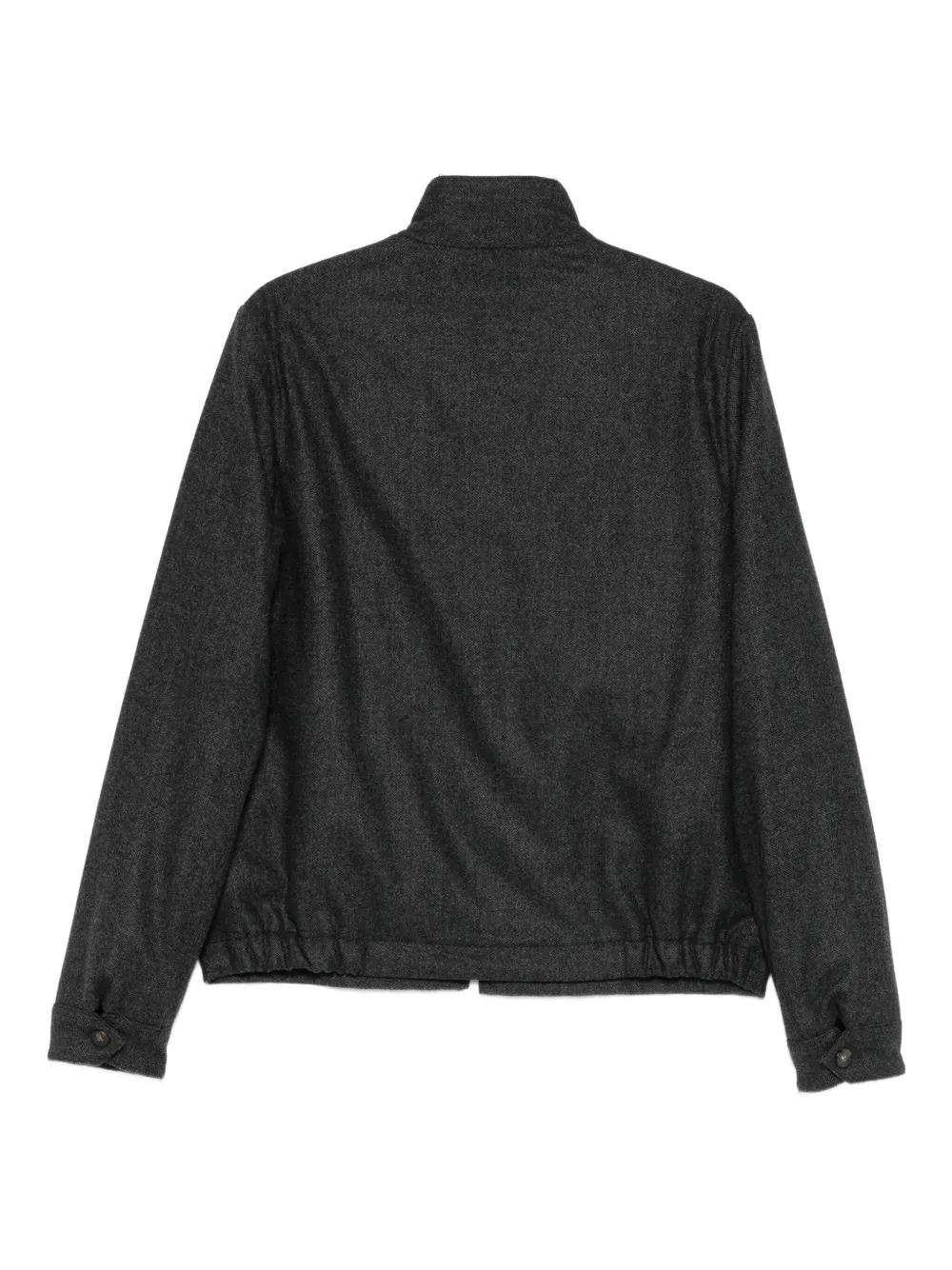 Tintoria Mattei zip-up herringbone jacket | Chamarras bomber | Image 2